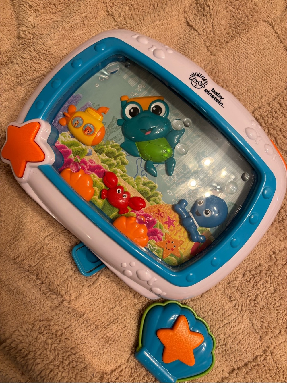 Blue & White Water Play Toy - Sea Creatures